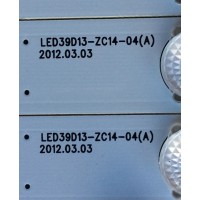 KIT DE LED'S PARA TV (8 PIEZAS) / SPELER LED39D13-ZC14-01 / LED39D13-ZC14-02 / LED39D13-ZC14-03 / LED39D13-ZC14-04 / 30339013208 / 30339013207 / 30339013205 / 30339013206 / PANEL T390HVN01.V0 / MODELO SP-LED40